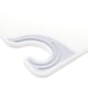 thumbnail image 3 of Tabla de cortar Carlisle 30x46x1 cm Blanco con gancho de seguridad, 3 of 5