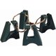 thumbnail image 1 of Pies de goma para conga Latin Percussion LP637, color negro, 1 of 3