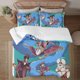 thumbnail image 1 of Aladdin 3-Piece Bedding Set For Kids Boys Girls Adult Cartoon Warm Cute Fashion Holiday Present Gift Bed Sheets, 1 of 5