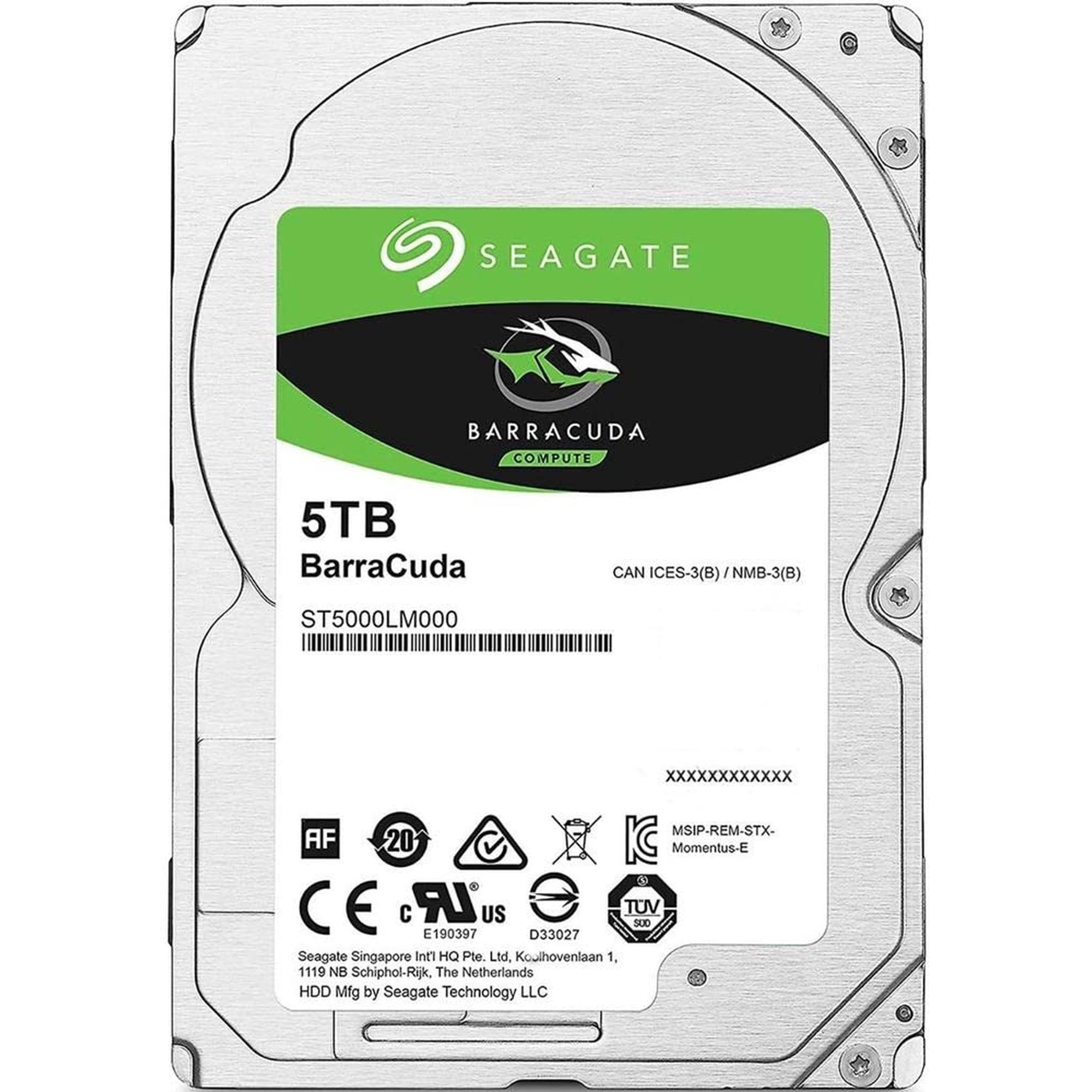 Disco Duro Interno Seagate Barracuda 5tb Hdd 2.5" Sata 6gb/s