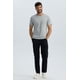 thumbnail image 4 of Polera Hombre Básica Con Bolsillo Gris Melange, 4 of 4