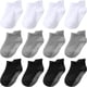 thumbnail image 1 of Pack de 12 Calcetines Antideslizantes de Algodón para Bebés y Niños Pequeños 3-5 Años - Aroveea, 1 of 6