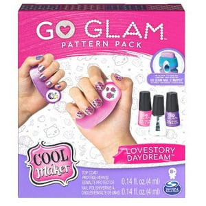 Go Glam Cool Maker - Pack Esmaltes Para Uñas
