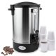 thumbnail image 1 of Cafetera eléctrica ALPHA LIVING de 18,9 L, acero inoxidable con grifo, 1 of 7