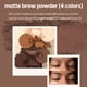 thumbnail image 5 of Kit de cejas Kara Beauty Every Shade of You con polvos y pomadas, 5 of 8