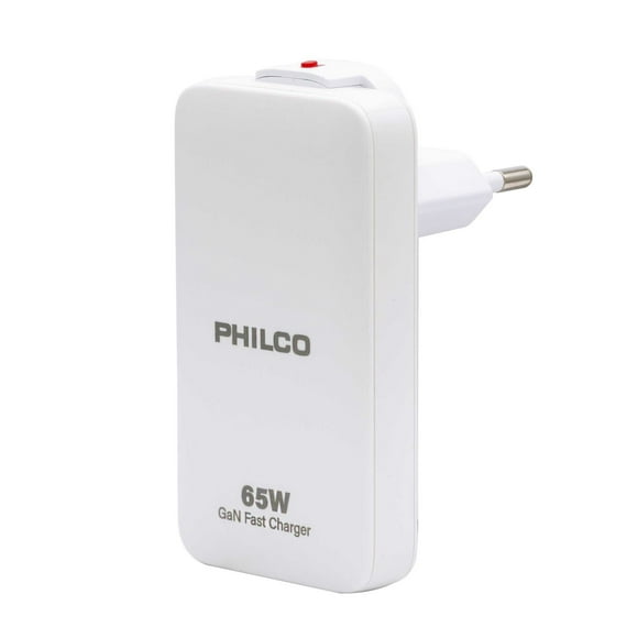 Cargador Plano 65W 79220qc668 Philco