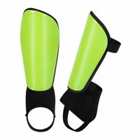 Ioensy - Espinilleras De Fútbol, Dispositivos De Protección De Rodillas, Suaves Para Correr, Fútbol, Adolescentes, Verde, S