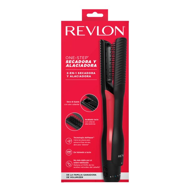 Cepillo Alisador Cepillo Revlon Base De Titanium Cepillo Alisador