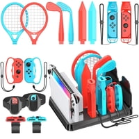 Estación Accesorios Deportivos Aaronmei Para Nintendo Switch/Oled Y Joy-Cons Multicolor