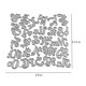 thumbnail image 2 of Matrices de corte AHTOLS alfabeto, 52 piezas, plantillas de acero, 2 of 6