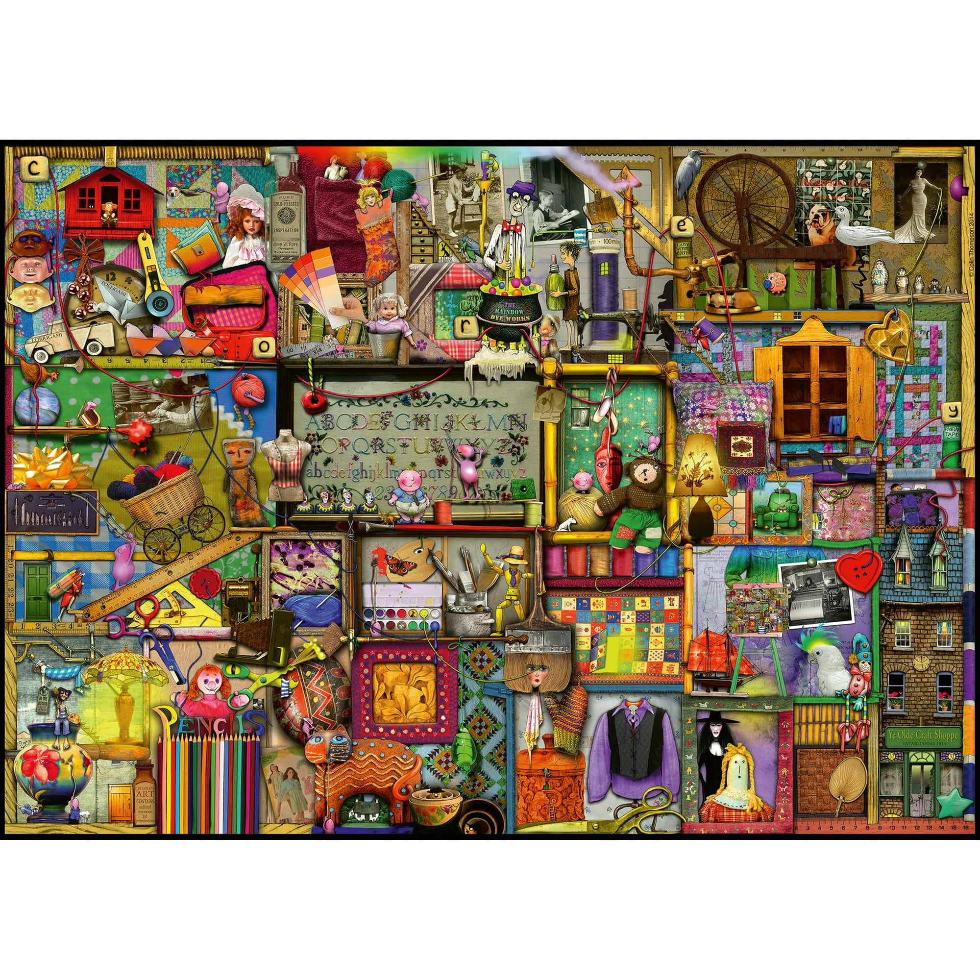 Rompecabezas Ravensburger The Craft Cupboard 1000 Piezas