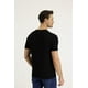 thumbnail image 2 of Polera Hombre Manga Corta Cuello Redondo Negro Talla XL, 2 of 3