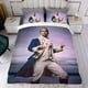 thumbnail image 4 of Hamilton Conjunto de sábanas temático, trío de piezas, cómodo y amigable con la piel, diseño único, regalo de decoración para el hogar para familiares, amigos y fans,173cm *218cm, 4 of 6