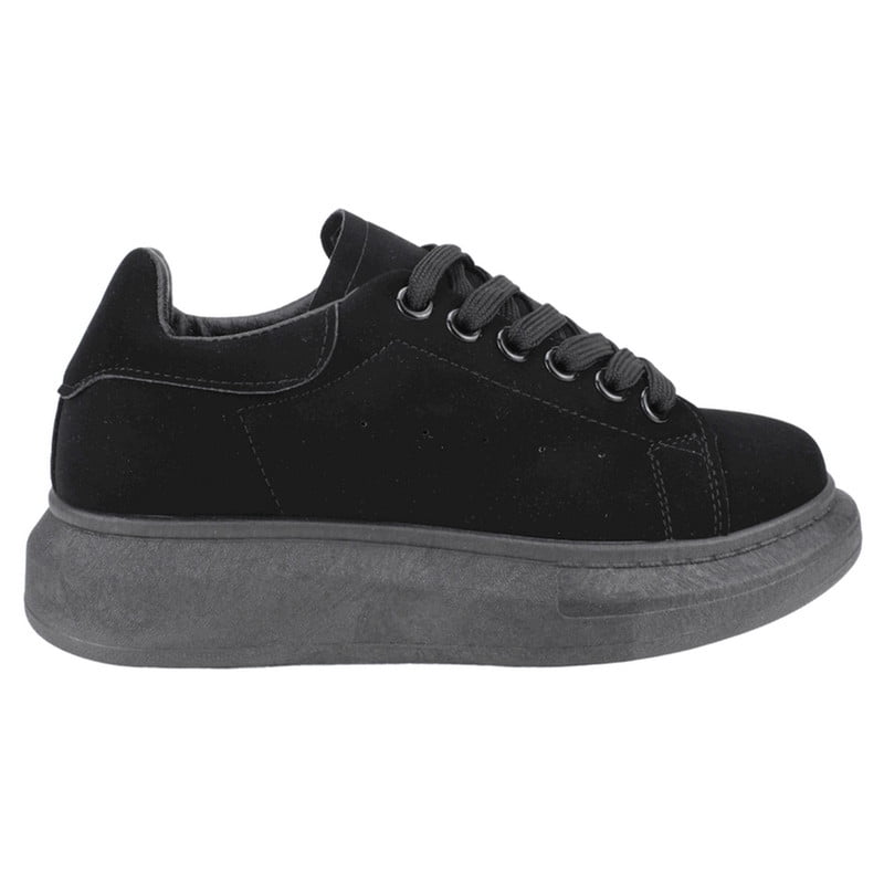 Zapatilla New Walk Plataforma Negra