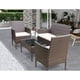 thumbnail image 2 of juego de terraza living woven 4 piezas cafe para exterior, 2 of 5