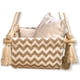 thumbnail image 2 of Columpio Ergonómico de Algodón, modelo Colcha ZigZag Beige hasta 35 kilos, 2 of 3