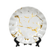 thumbnail image 3 of Floreros y Plato Decorativo Blanco Dorado XL, 3 of 3
