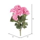 thumbnail image 3 of Arbusto artificial de geranio coral de 18 cm - Vickerman Everyday, 3 of 5