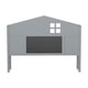 thumbnail image 3 of Headboard Storage Cabinet for Full-size Montessori Floor Bed , Grey,Freely collocation, 3 of 3