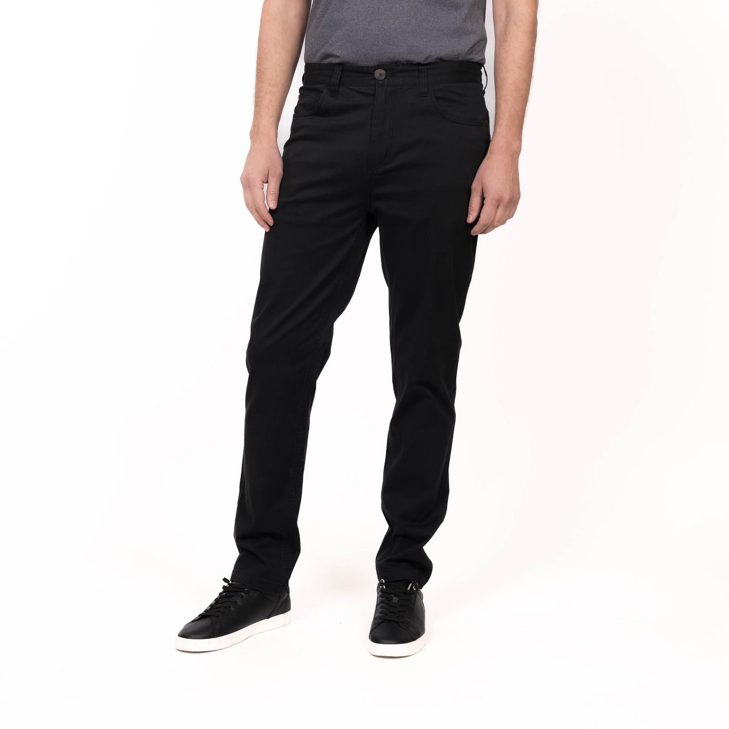 Truval - Pantalón 5 Bolsillos Slim Fit Negro 56