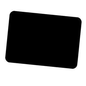 Magideal - Mini Letrero De Pizarra, Soporte De Base De Madera, Pizarra Pequeña Diy, Letreros De Comida De Doble Cara, De Para Pub, Hogar, Boda, Esquinas Redondas