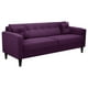 thumbnail image 2 of Sofa New Retro 3CG Felpa 00 Morado, 2 of 6