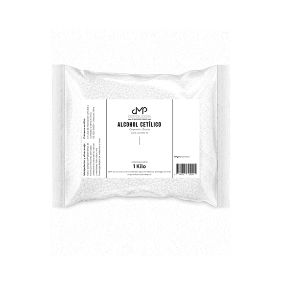 Alcohol Cetílico Cera Lanette 16 Grado Cosmético 1kg