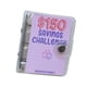 thumbnail image 4 of Carpeta de ahorro de PVC, organizador de dinero, billetera de 3,9x3,5 pulgadas con sobres para efectivo, portátil para mejorar sus hábitos de ahorro, 150, 4 of 5