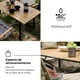 thumbnail image 3 of Mesa Plegable Kano Roble Portátil y Ajustable para Camping, 3 of 14