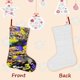 thumbnail image 3 of Splatoon Tema: Calcetines de Navidad, fino lino blanco para colgar en escaleras y chimenea, decoración navideña para el hogar, regalo de Navidad.54cm×38cm, 3 of 5