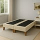 thumbnail image 2 of Base De Cama 2 Plazas Beige En Lino, 2 of 2