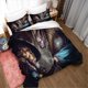 thumbnail image 2 of Princess and Beast Cartoon Duvet Cover Set 100% Microfiber Bedding Set Skin-Friendly 3 Piece Comforter Cover Set for a Comfortable Sleep, 2 of 5