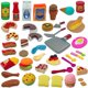 thumbnail image 1 of Set de comida Pretend Play Liberty Imports, 50 unidades, con utensilios de cocina, 1 of 7