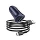 thumbnail image 2 of Cargador para Auto Hoco Z39 QC3.0 Doble USB Cable Tipo C, 2 of 3