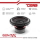 thumbnail image 5 of Subwoofer DS18 25 cm 1000 W Dual 4+4 Ω Negro, 5 of 9
