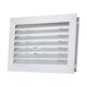 thumbnail image 1 of Cubierta de Ventilación de Aire para Puerta Uxcell, 16 x 10 Pulgadas, Rejilla de Ventilación de Aluminio, con Lamas y Tornillos de Montaje, para Puerta de Armario, Tono Plateado, 1 of 5