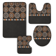 thumbnail image 2 of Set Juego De Baño 4 Piezas Con Cortina Deco Hogar Completo, 2 of 4