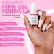 thumbnail image 2 of Pegamento para uñas LUXXI Brush On Brush On Uñas, 7 ml, gel rosa, 2 of 8