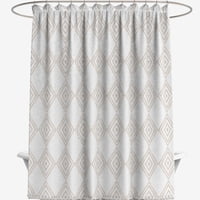 Decoexpress - Cortina De Baño Microfibra Terra Nativa