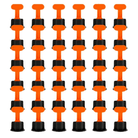 Tianxun - Kit Nivelador Cerámicas Porcelanato Reutilizable 50 Unidades