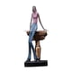 thumbnail image 3 of Figuras De Billar Modelo Estatua Figura De Escritorio Club Tienda Mesa Centro De Mesa Manualidades 12,5 Cm X 31 Cm Mujeres, 3 of 3