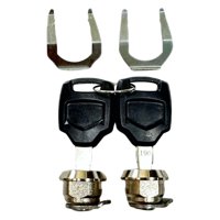 Magideal - 2 Cerraduras Para Maletero De Motocicleta, Reemplazan Los Accesorios De Motocicleta De Fácil Instalación, Cilindro De Cerradura De Caja Trasera De