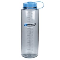Botella De Agua Nalgene Hdpe De Boca Ancha 1.42L Gris