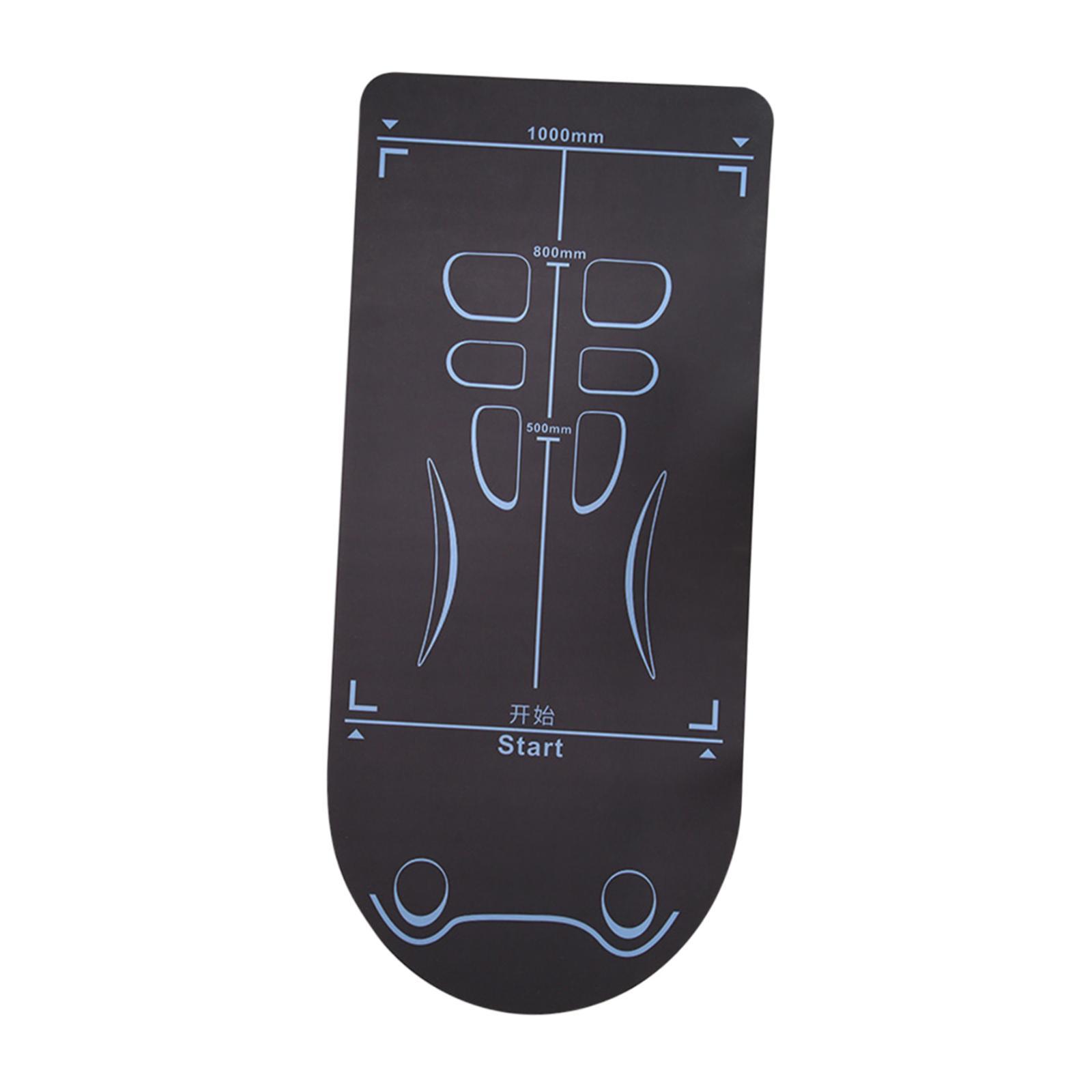 Magideal - Alfombra De Ejercicio Para Regla Con Estera De Ejercicio De Ajuste De Regla Fitness Para Almohadilla De Gimnasia Antideslizante Para Adultos Para Adul 140Cmx70Cm