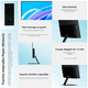 thumbnail image 3 of Xiaomi Gamer Monitor A27i 27in Fhd 1920*1080 Ips Dp A 100hz, 3 of 9