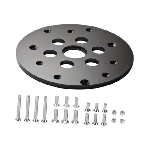 Ioensy - Placa De Enrutador Con Buje Guía, Piezas Versátiles, Fácil Instalación, Plantilla De Enrutador