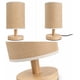 thumbnail image 3 of Lampara De Velador Lampara De Mesa Diseño Redondo crema 1, 3 of 4