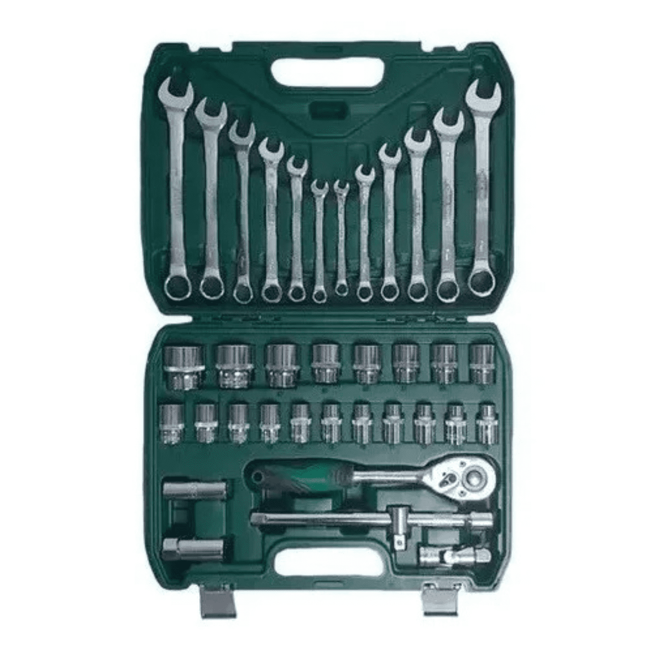 Erux - Kit Set Juego De Llaves Dados Chicharra 1/2 37 Piezas