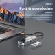 thumbnail image 5 of Concentrador USB DroiX NT8 4K HDMI, 100W PD, RJ45, USB 3.0, 5 of 9