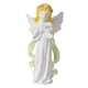 thumbnail image 4 of Estatua De ángel De Ni?a Rezando Figuras De Querubín Escultura De Resina Para Sala De Estar Regalo Verde 10.3x8x21.3cm, 4 of 5